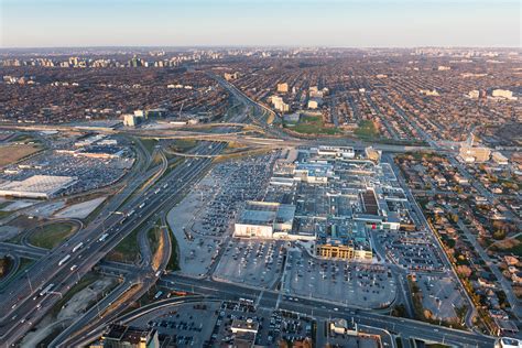 Aerial Photo Yorkdale Shopping Centre Toronto