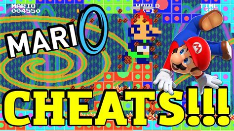 Super Mario Portal Cheats Mari0 Youtube