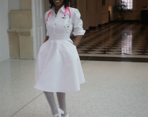 White Scrub Dress For Beautician Mini Lab Coat Women Short Nurse Dress Uniform Clothes Women