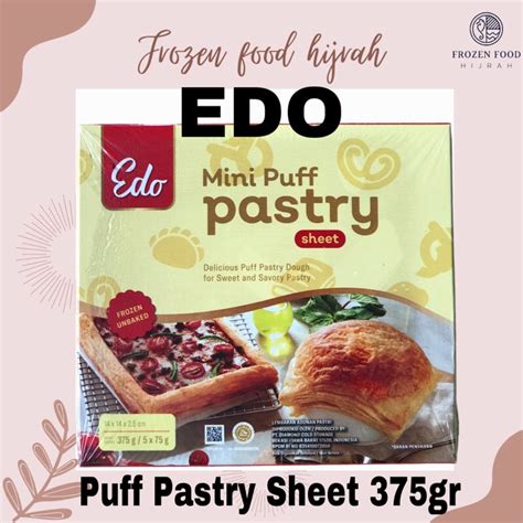 Jual Edo Puff Pastry X X Cm Gr Shopee Indonesia