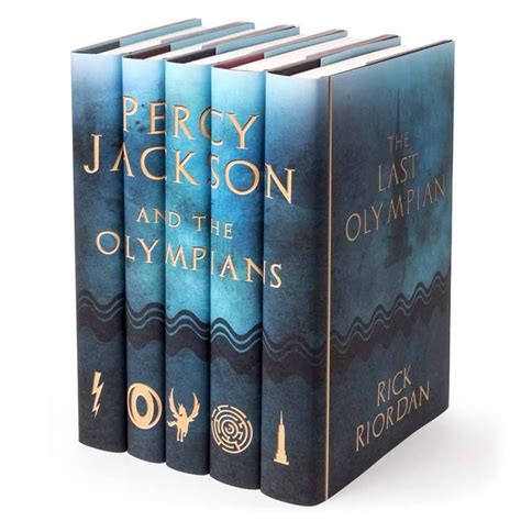 Percy Jackson And The Olympians Set Jackets Only Juniper Books