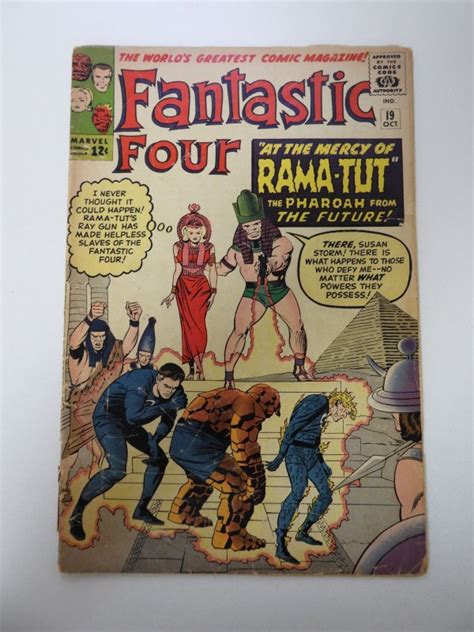 Fantastic Four St Appearance Of Rama Tut Gd Condition See