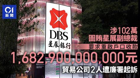 廉署控貿易公司2人涉102萬賄星展副總裁 換取准戶口收2000億歐元