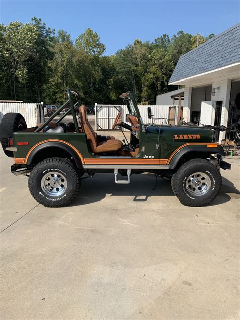 1984 Laredo CJ7 Green CJ Jeep Builders