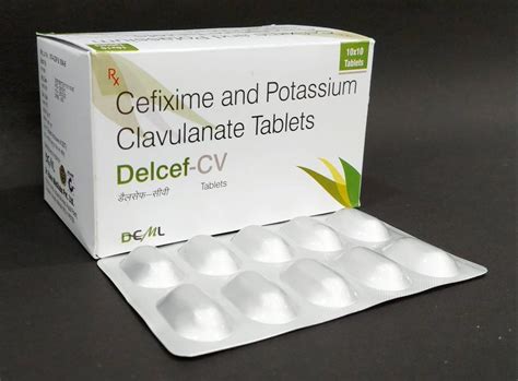 Cefixime 200 Mg And Clavulanic Acid 125 Mg Tablets Packaging Type