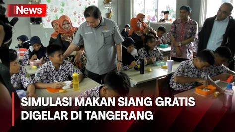 Dihadiri Airlangga Hartarto SMPN 2 Curug Tangerang Gelar Simulasi