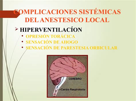 J Complicaciones Sistemicas De La Anestesia Pptx