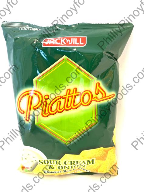 Jack ‘n Jill Piattos Sour And Cream 3 0 Oz 85g Philly Pinoy