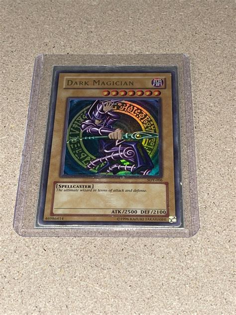 Mavin Dark Magician Sdy 006 Ultra Rare Yugioh Starter Deck Yugi Lp