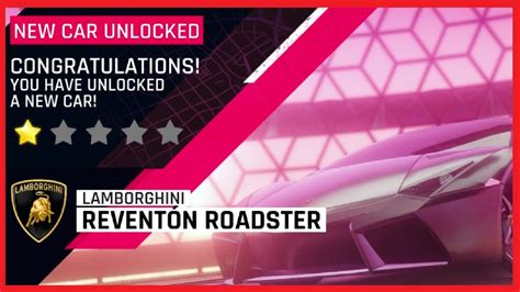 Lamborghini Reventon Roadster Unlocking Asphalt 9 Grand Prix