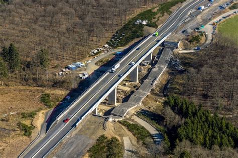 Luftbild Rinsdorf Baustelle Zum Sanierung Und Instandsetzung Des