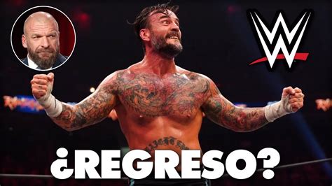 ¿cm Punk De Regreso En Wwe Youtube