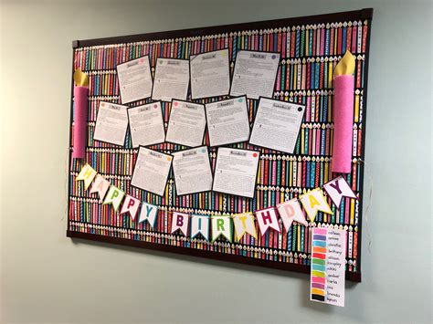 Work Birthday Board 🎉 Birthday Board Decor Birthday