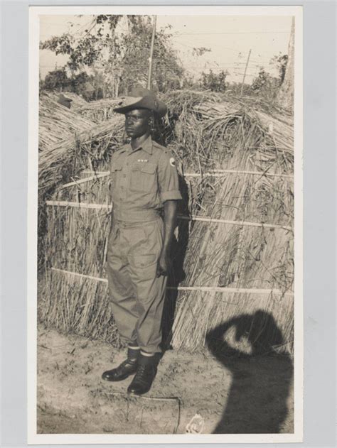 A Soldier Of The 4th Uganda Battalion The Kings African Rifles