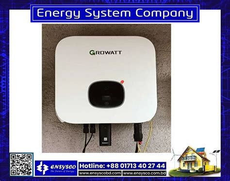 Growatt MIC 1000 TL X 1 KW On Grid Solar Inverter Price In Bangladesh