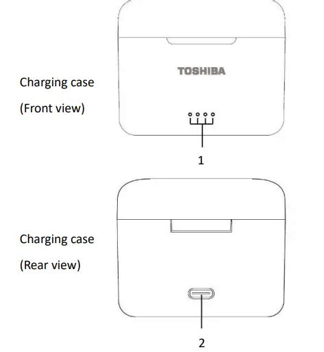 TOSHIBA RZE BT1050E Bluetooth Earphone Instruction Manual