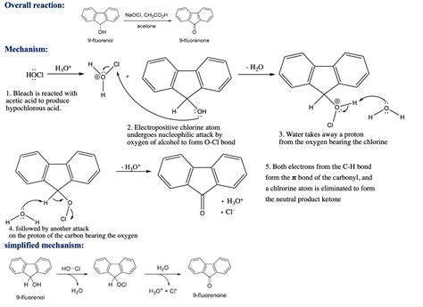 Solved Explain A Mechanism For 9 Fluorenol Chegg