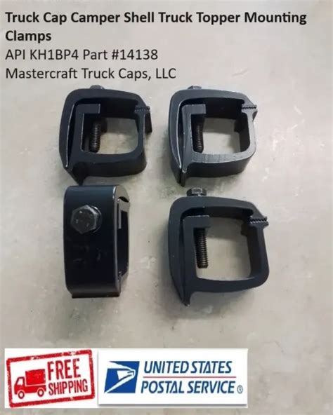 Truck Cap Camper Shell Truck Topper Mounting Clamps API KH1BP4