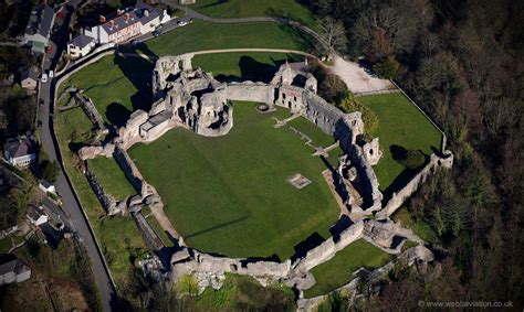 Denbigh Castle North Wales Aerial Photograph Aerial Photographs Of