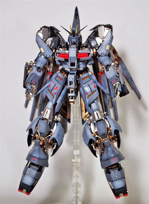 GUNDAM GUY: MG 1/100 RX-93-V2 Hi Nu Gundam [Open Hatch] - Custom Build