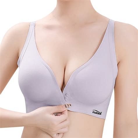 Push Up Bras For Women Womens Comfortable Sexy Front Breast Fold