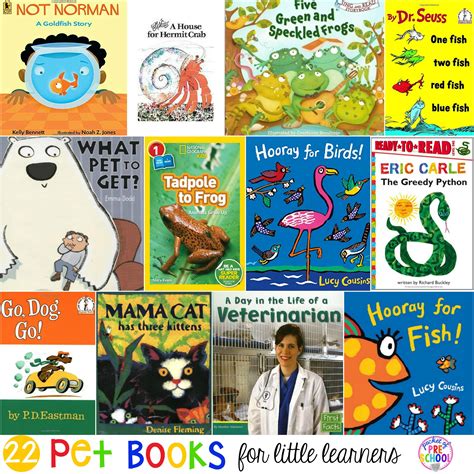 Pet Books for Little Learners - Pocket of Preschool