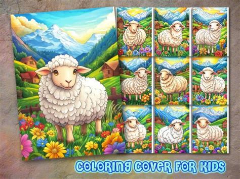 60 Baby Sheep Coloring Book Pages Designs And Graphics