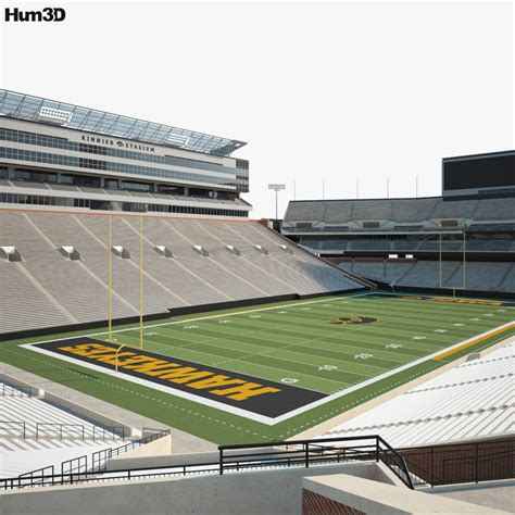 Kinnick Stadium 3d Model Architecture On Hum3d Ph