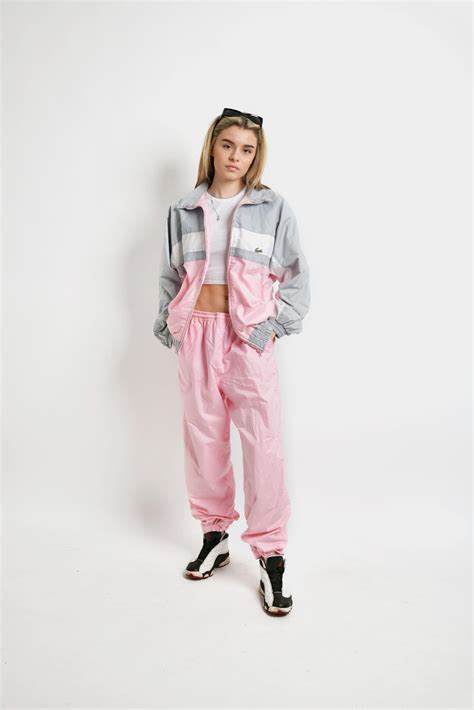 Vintage Lacoste Tracksuit Set Hot Milk 80s Vintage Clothing
