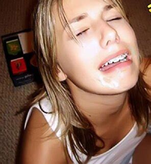 Nut Bustin Laughing While Taking A Cum Facial Porn Pic