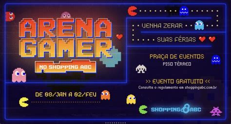 Arena Gamer é Destino Nas Férias Do Shopping Abc Abcd Real