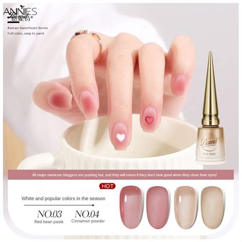 Manicure Tool For Nail Shop Bomd Ice Transparent Nude Color Nail Polish