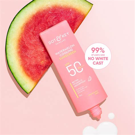 Dot Key Watermelon Hyaluronic Cooling Sunscreen Spf Pa For