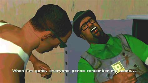 Gta San Andreas Last Mission Big Smoke Dead Big Smoke Shape Of