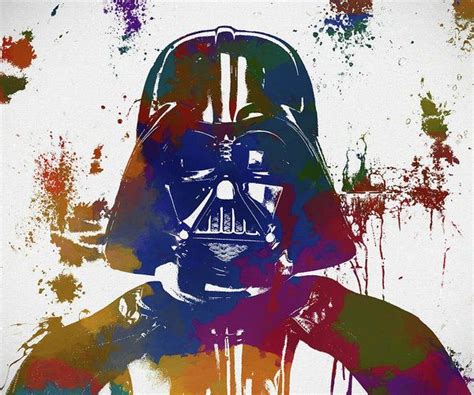 Star Wars Paint Star Wars Wall Art Star Wars Art Painting