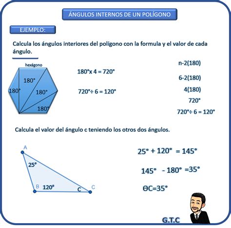 ÁNGULOS INTERNOS DE UN POLIGONO Profesor Gualberto Tellez C