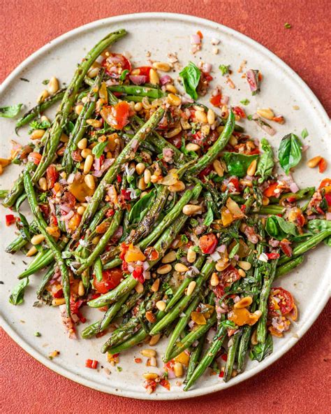 Charred Green Beans With Herby Lemon Salsa Rainbow Plant Life