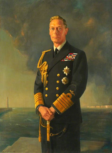 Museum Art Reproductions George VI (1895–1952), 1950 by Denis Fildes ...