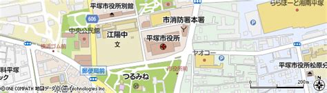 神奈川県平塚市の地図 住所一覧検索｜地図マピオン