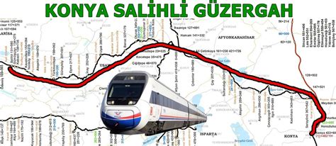 Salihli Konya Tren Saatleri Tren ARa Tren Bileti 375 TL