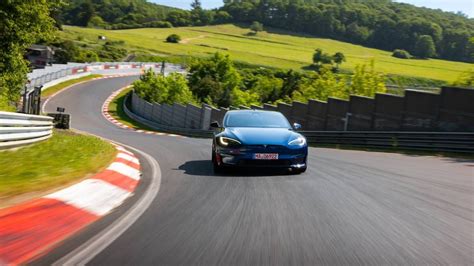 El Tesla Model S Plaid Logra El Récord En Nürburgring Para Un Coche