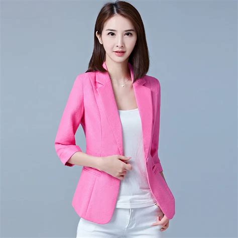 Oversize 5xl Women Fashion Autumn Blazer Plaid Long Sleeve Casual Slim Jacket Elegant Office