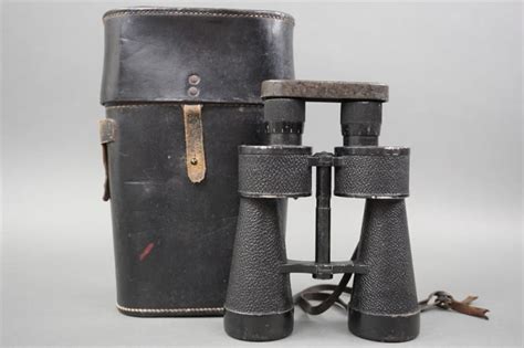 Original German Wwii Kriegsmarine Ernst Leitz 7x50 Beh Binoculars With