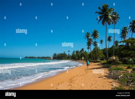 Luquillo Beach Puerto Rico West Indies Caribbean Stock Photo Alamy