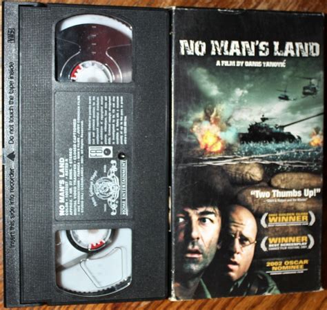 No Man S Land Vhs Branko Djuric Rene Bitorajac Good Cond Rare