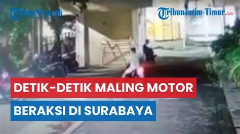 Komplotan Maling Motor Obok Obok Rusun Di Penjaringansari Surabaya