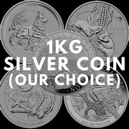 Bullion List - Silver - Geiger - 1kg Silver Coin (Our Choice)