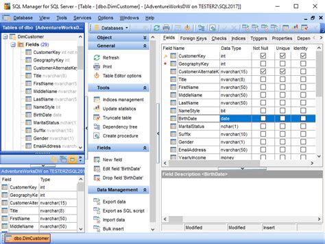 Sql Management Studio For Sql Server Features Sqlmanager