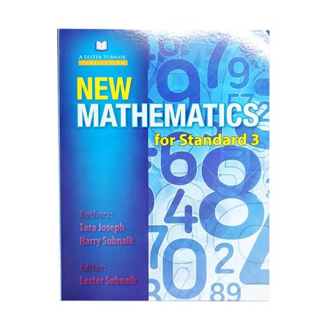 New Mathematics For Standard 3 Charran S Chaguanas