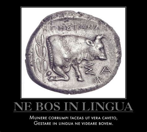Bestiaria Latina Brevissima Latin Distich Poetry Ne Bos In Lingua